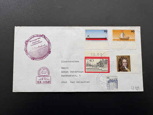 Schiffspost europa - schiffspost, ms