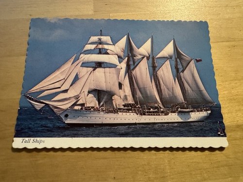 Postkarte hohe schiffe - postkarte,
