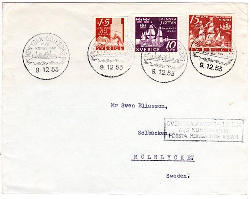 Schweden 1953 marken auf - 1953,,