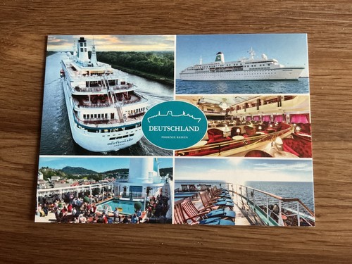 Deutschland postkarte - ms,