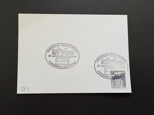Brd schiffspost - schiffspost, 20