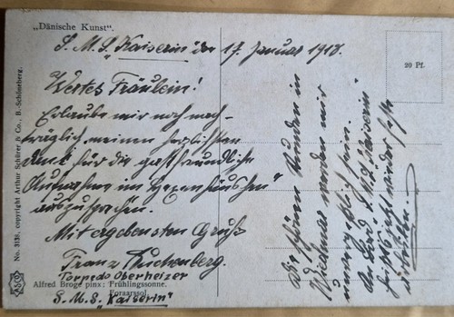 Schiffspost kaiserin - s.m.s.,