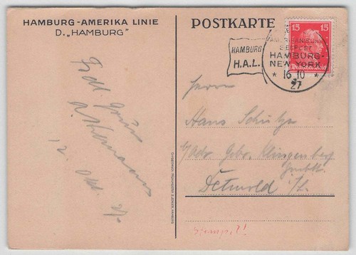 Deutsches reich schiffspost - deutsches,