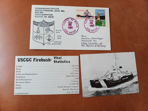 Navy uscgc firebush - us, (wlb