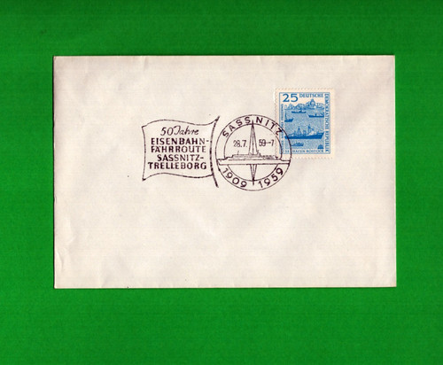 Ddr 1959 schiffspost - ddr,