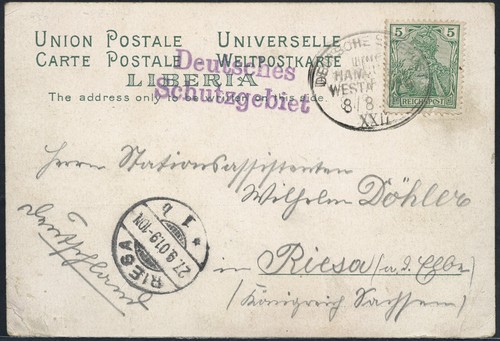 Reich 1901 seepost lhwa - dr.,