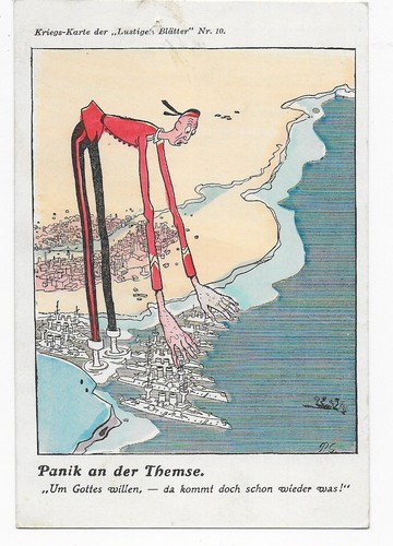 Kriegs postkarte 1914 panik - kriegs-postkarte,