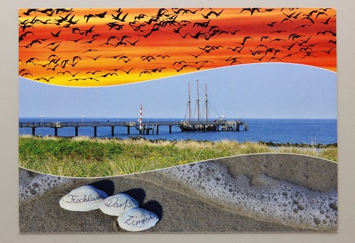Postkarte ostseebad wustrow - -,