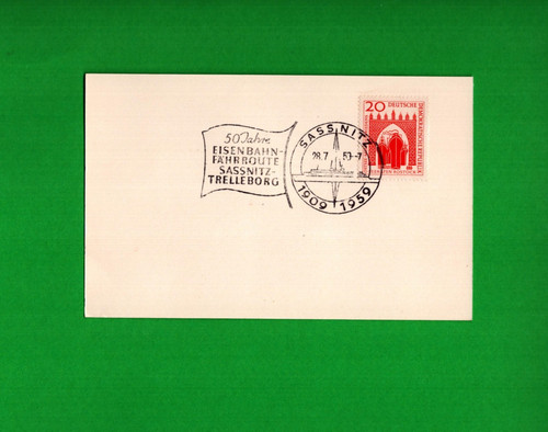 Ddr 1959 schiffspost - 1959,