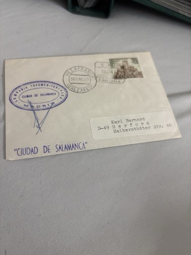 Schiffspost spanien 1962 - schiffspost,