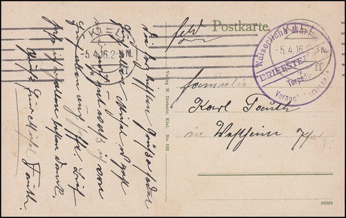 Marinefeldpost - , bs