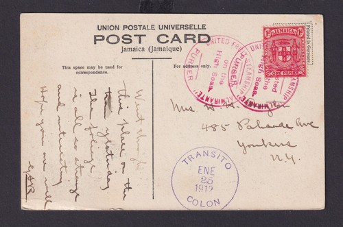 Schiffspost jamaica united - jamaica,