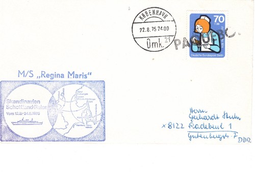 Schiffspost paquebot regina - schiffspost,
