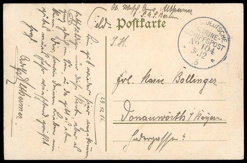 Feldpost wk - 1.,