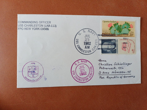 Navy uss charleston - uss, (lka