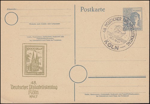 Deutscher philatelistentag - deutscher,