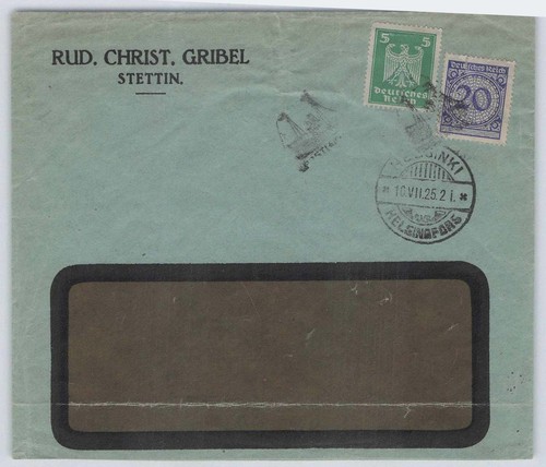 Reich schiffspost stettin - reich,