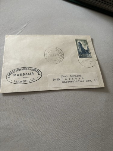Schiffspost massalia 1972 - schiffspost,