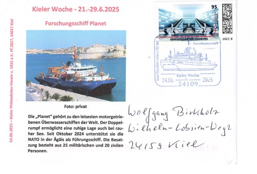 Schiffspost forschungsschiff - schiffspost,