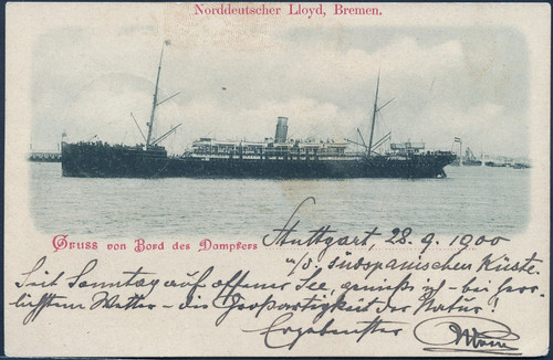 Seepost 1900 - dt.,
