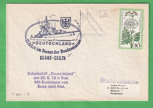 Schiffspost der deutschen - der,