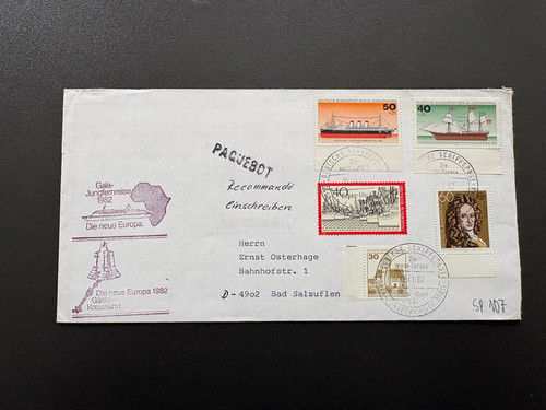 Schiffspost einschreiben - schiffspost,