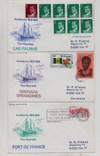 Thor heyerdahl lot 8 - heyerdahl,